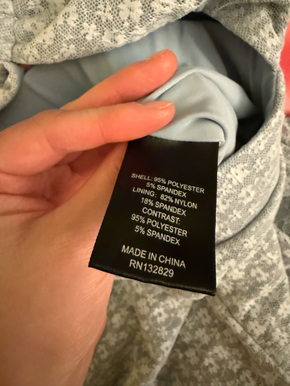 Michael Costello x REVOLVE Sadie Romper in Powder Blue - Picture 9 of 9